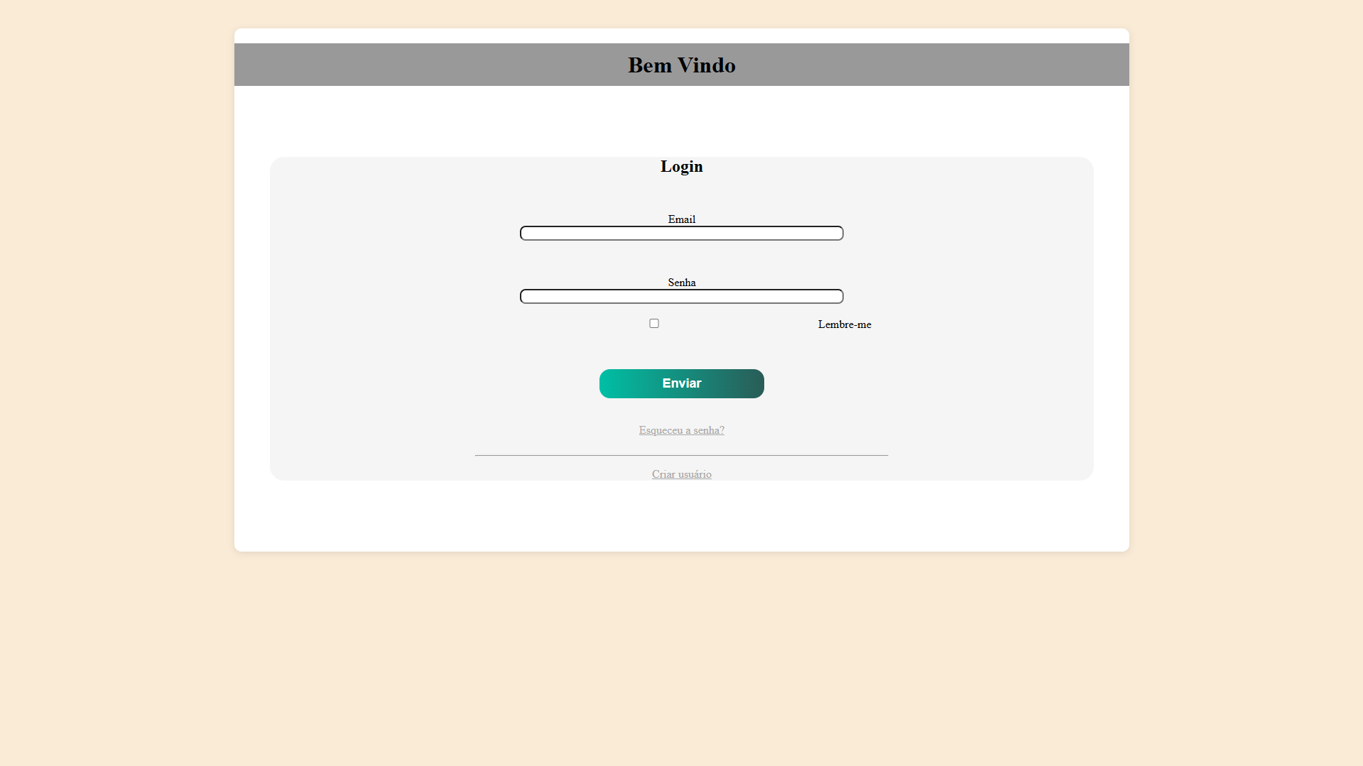 Página de login do Thuu-Thuu